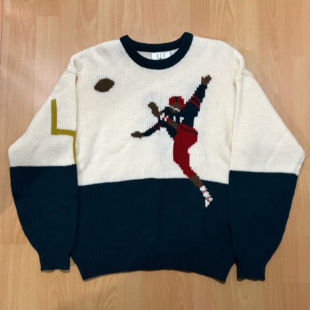 Knit Varsity Sweater